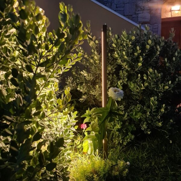 Lampă LED de exterior LED/15W/230V IP65 maro Zambelis E280
