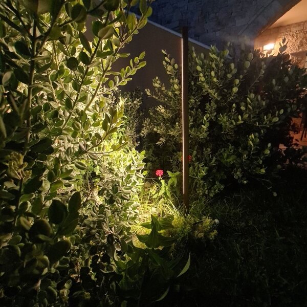Lampă LED de exterior LED/15W/230V IP65 maro Zambelis E280