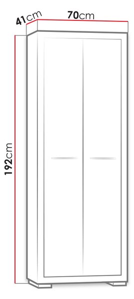 Dulap de haine Kella KL35 (santana). 1122352