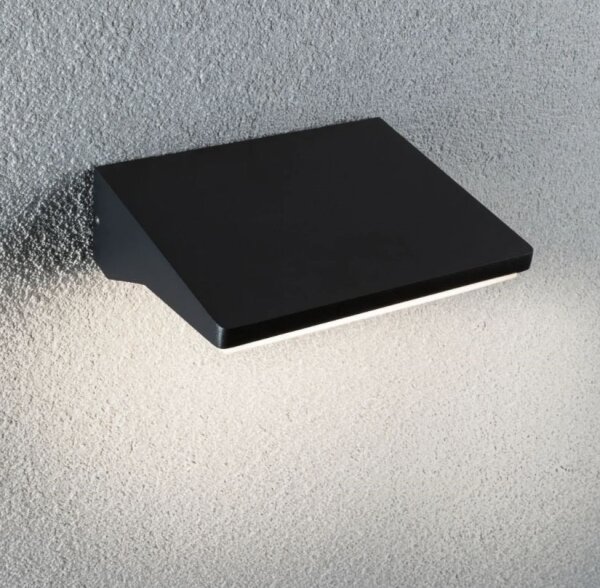 Aplică de exterior cu senzor LED/7,4W IP44 HOUSE 230V Paulmann 94333