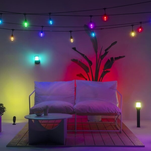 Lampă LED RGBW de exterior dimabilă ELPAS LED/3,6W/12V 2700-5000K IP65 Wi-Fi WiZ