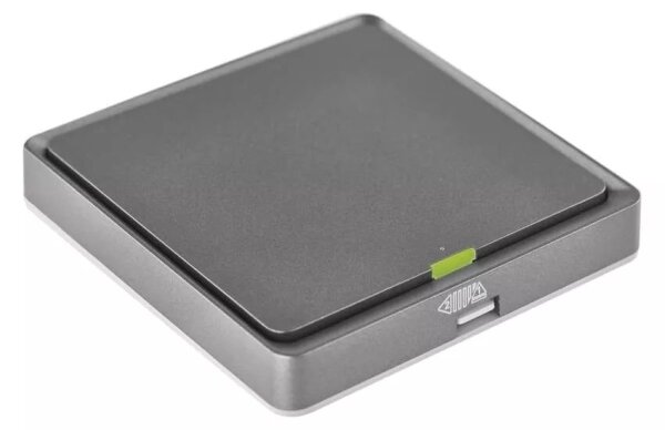 Comutator cu 1 buton GoSmart Tuya negru