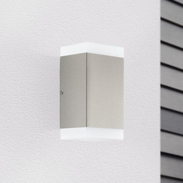 Aplică LED de exterior CARPINERA 2xGU10/4,6W/230V IP44 Eglo 75545