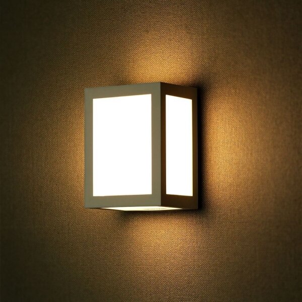 Aplică LED de exterior LED/12W/230V 3000K IP65 gri