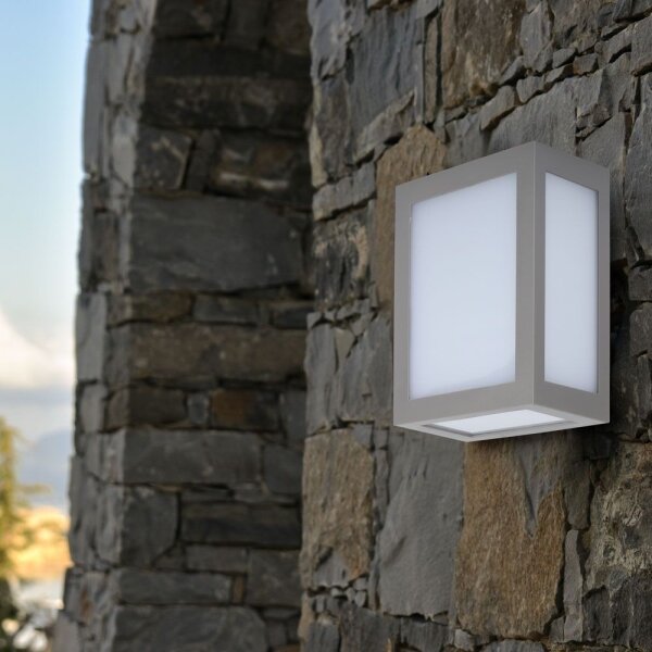 Aplică LED de exterior LED/12W/230V 3000K IP65 gri