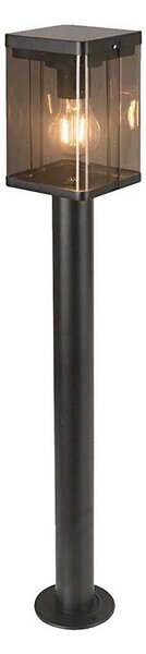 Lampă solară LED exterior cu senzor, 2,5W, 3,7V, 3000K, IP54, 2000 mAh, negru