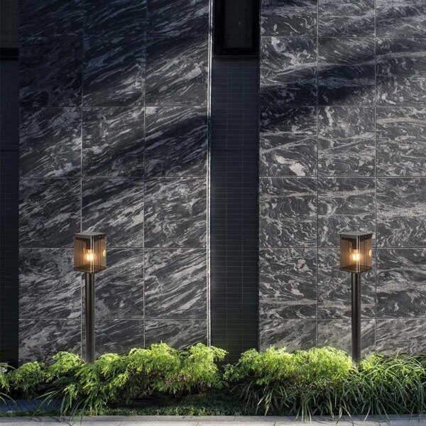 Lampă solară LED exterior cu senzor, 2,5W, 3,7V, 3000K, IP54, 2000 mAh, negru