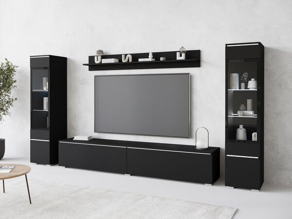 Mobilier living Selwyn II (cu iluminare) (grafit). 1122971