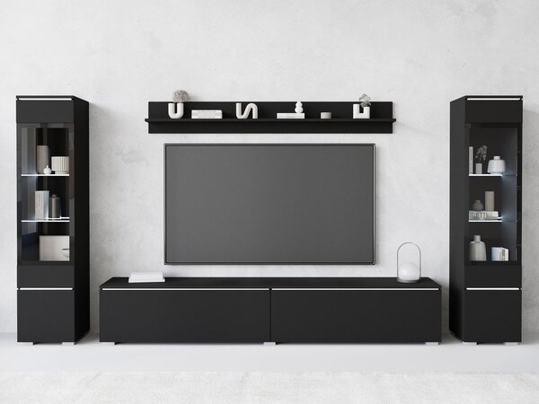 Mobilier living Selwyn II (cu iluminare) (grafit). 1122971