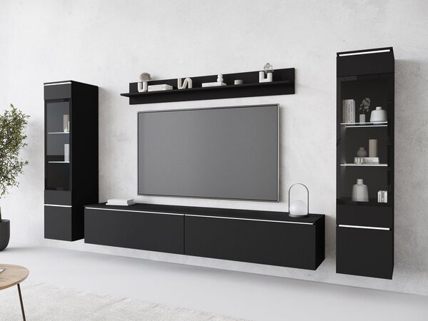 Mobilier living Selwyn II (cu iluminare) (grafit). 1122971