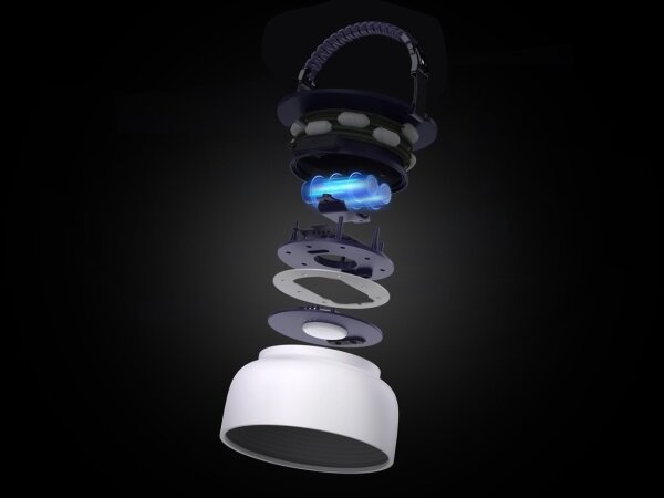 Lampă LED RGB solară portabilă reîncărcabilă LED/10W/5V 3600 mAh IP65