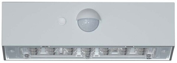 Aplică LED solară cu senzor LED/3W/3,7V 3000K/4000K IP65 alb