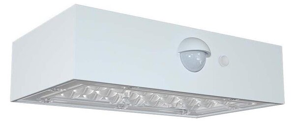 Aplică LED solară cu senzor LED/3W/3,7V 3000K/4000K IP65 alb