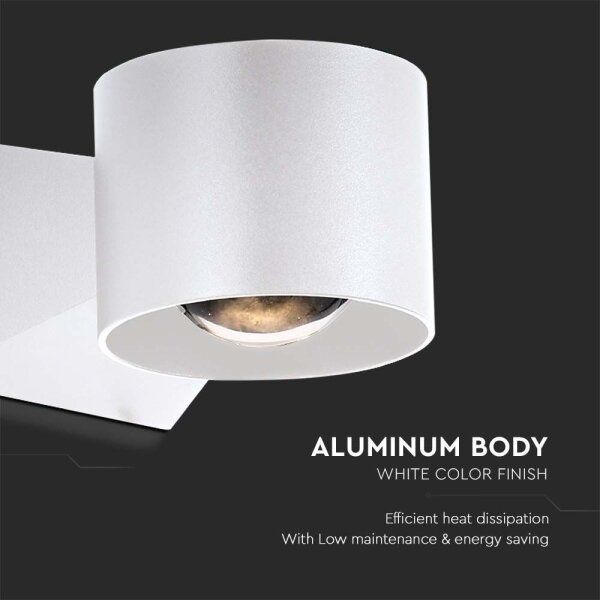 Aplică LED de exterior LED/5W/230V 3000K IP65 alb