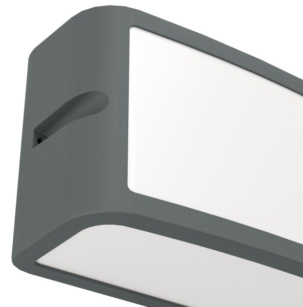 Aplică LED de exterior CAMARDA LED/10,5W/230V antracit IP54 Eglo 900808
