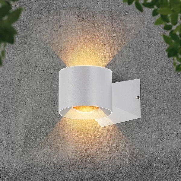 Aplică LED de exterior LED/5W/230V 3000K IP65 alb