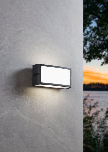 Aplică LED de exterior CAMARDA LED/10,5W/230V antracit IP54 Eglo 900808