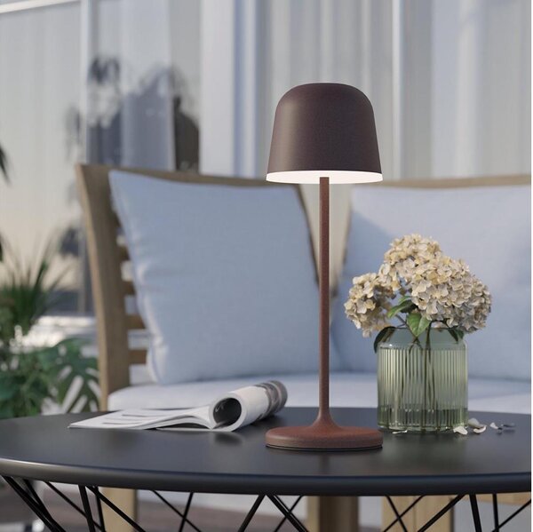 Lampă LED dimabilă de exterior MANNERA 2,2W/5V 1800mAh maro IP54 Eglo 900459