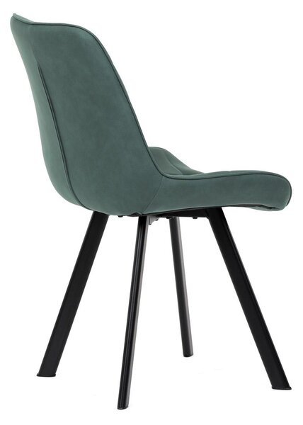 Scaun sufragerie Hechos (verde). 1120591
