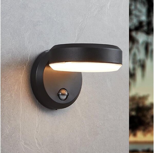 Aplică LED de exterior cu senzor FORNACI 10,8/230V IP44 Eglo 900674