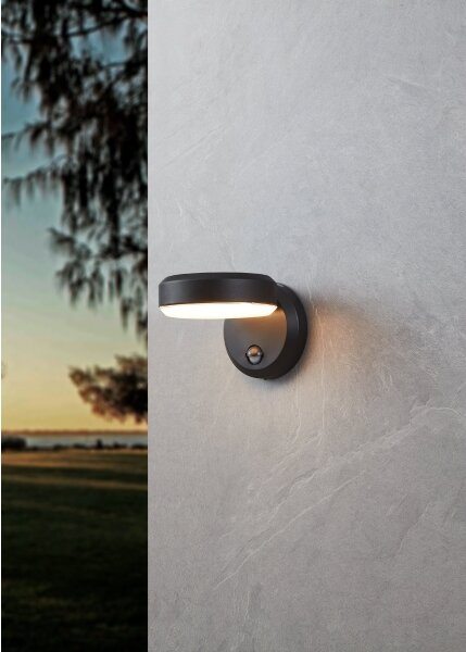 Aplică LED de exterior cu senzor FORNACI 10,8/230V IP44 Eglo 900674