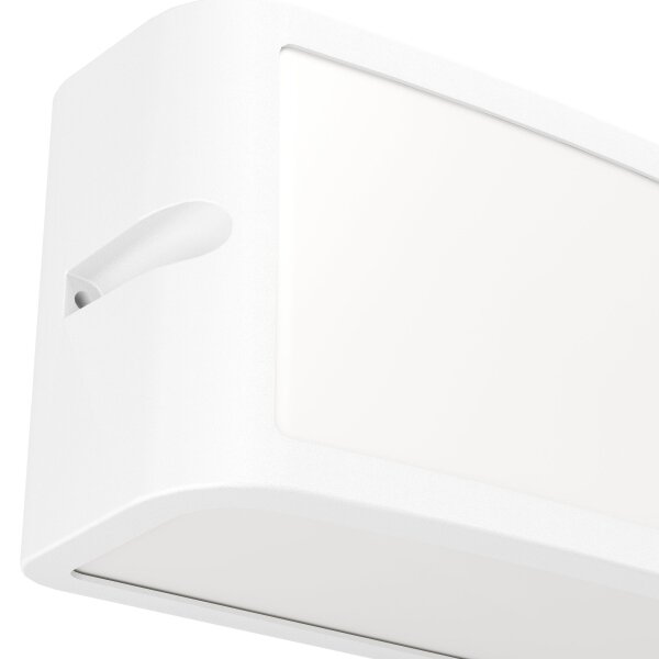 Aplică LED de exterior CAMARDA LED/10,5W/230V alb IP54 Eglo 900807