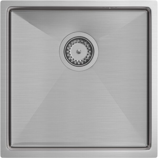 Quadron Anthony chiuveta din otel 44x44 cm oţel MF4444BS