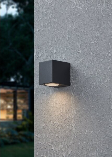 Aplică LED de exterior JABAGA 1xGU10/4,6W/230V IP44 Eglo 900275