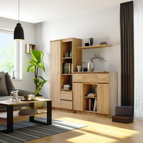 Comodă Kalista VII (Stejar sonoma). Promo -16%. 1128634