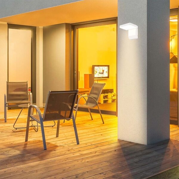 LED Aplica flexibilă exterior 17W 230V IP65 3000K albă