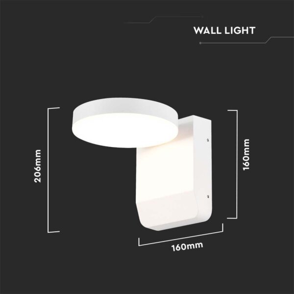 LED Aplica flexibilă exterior 17W 230V IP65 4000K alb