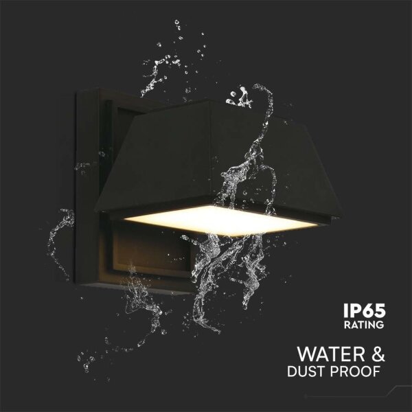 Aplică LED de exterior LED/15W/230V IP65 4000K negru