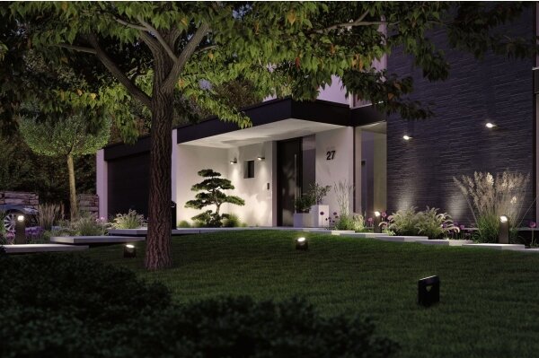 Lampă de exterior Paulmann 94407 LED/8W IP44 SWIVEA 230V