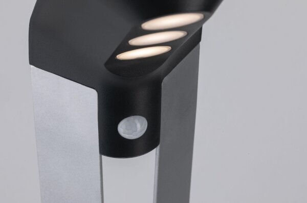 Paulmann 94252 - Lampă solară LED 1,2W IP44 cu senzor SOLEY 3,7V pentru exterior