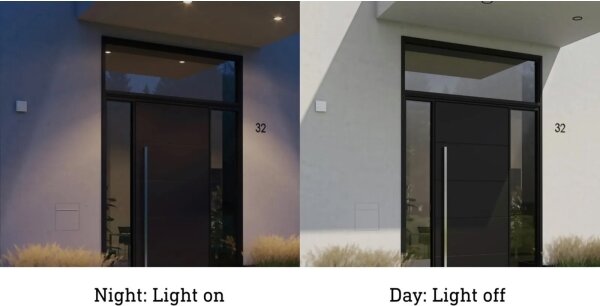 Comutator crepuscular Steinel 066123 NIGHTMATIQ Plus IP54 alb