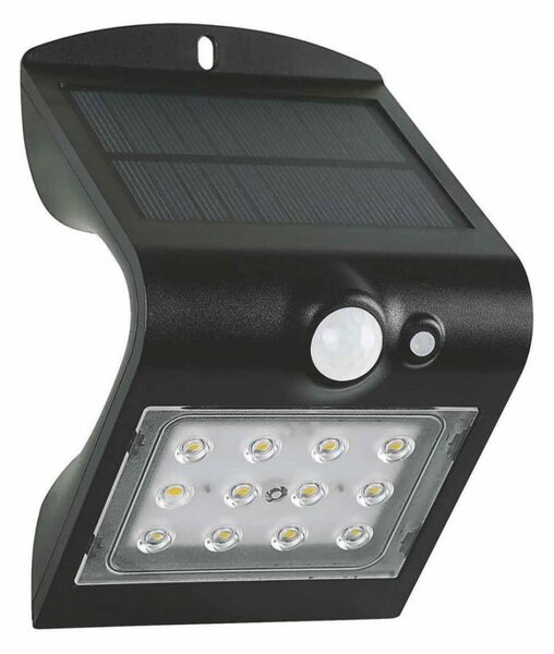 Aplică LED solară cu senzor LED/1,5W/3,7V 1200 mAh IP65