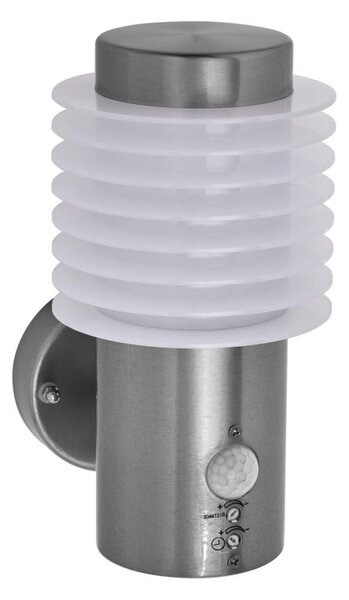 Aplică LED de exterior cu senzor Ledvance ENDURA LED/9,5W/230V IP44 crom
