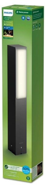 Lampă LED de exterior Philips STRATOSPHERE LED/3,8W/230V 42 cm 2700K IP44
