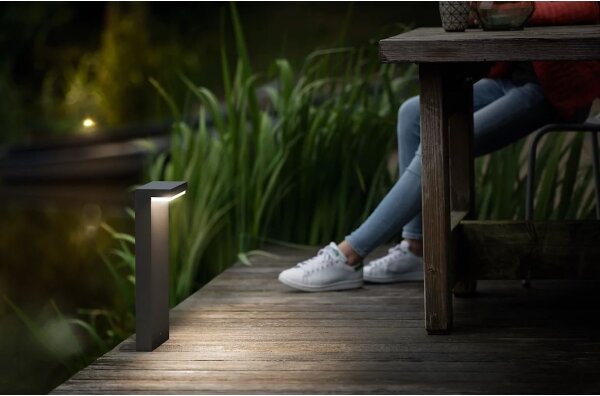 Lampă LED de exterior Philips BUSTAN LED/3,8W/230V 40 cm IP44