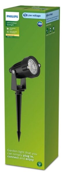 Spot LED de exterior Philips CAPER LED/1,5W/24V IP44