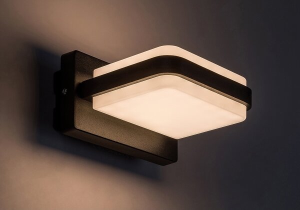 Aplică LED de exterior Rabalux 77061 GENDT LED/12W/230V IP44 negru