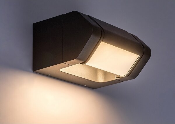 Aplică LED de exterior Rabalux 77103 MEDNA LED/8W/230V IP54 antracit
