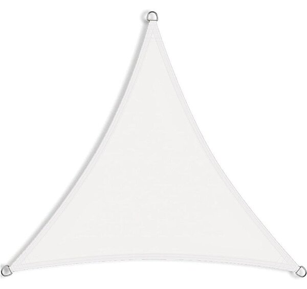 Copertina parasolar triunghiulara, inele prindere, 3x3x3 m, impermeabila 180g/mp