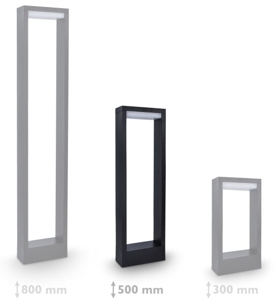 Lampă LED de exterior Brilagi RAGUSA LED/7W/230V 3000/4000/6000K IP54 50 cm