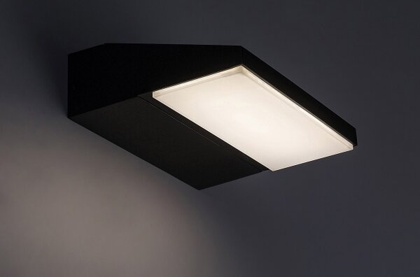 Aplică LED de exterior Rabalux 77064 SENICA LED/13W/230V IP65 negru