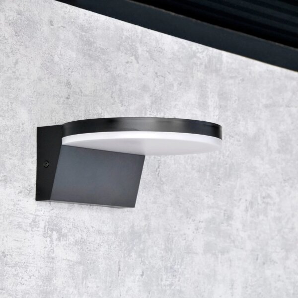 Aplică LED de exterior TESA LED/10W/230V IP54 negru