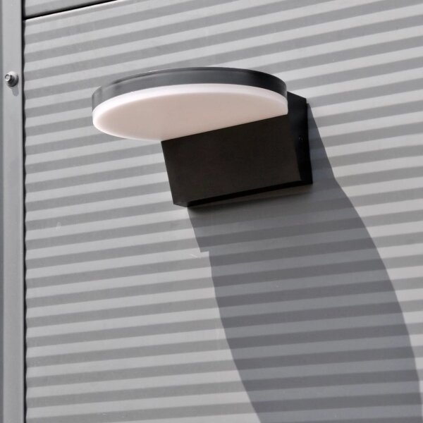 Aplică LED de exterior TESA LED/10W/230V IP54 negru