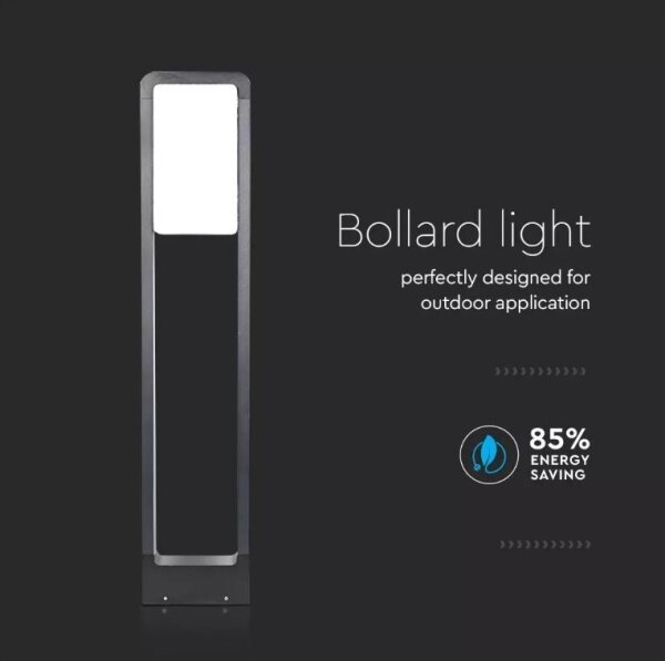 Lampă LED de exterior SAMSUNG CHIP LED/10W/230V 3000K IP65 neagră
