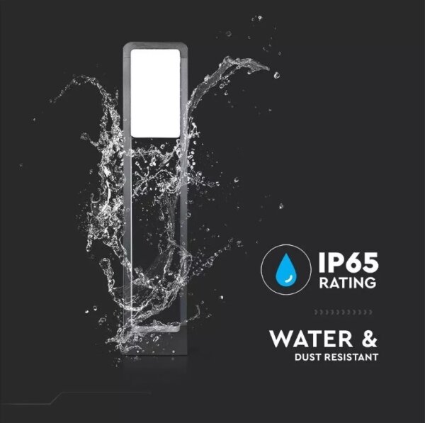 Lampă LED de exterior SAMSUNG CHIP LED/10W/230V 3000K IP65 neagră