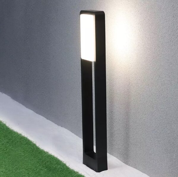 Lampă LED de exterior SAMSUNG CHIP LED/10W/230V 3000K IP65 neagră